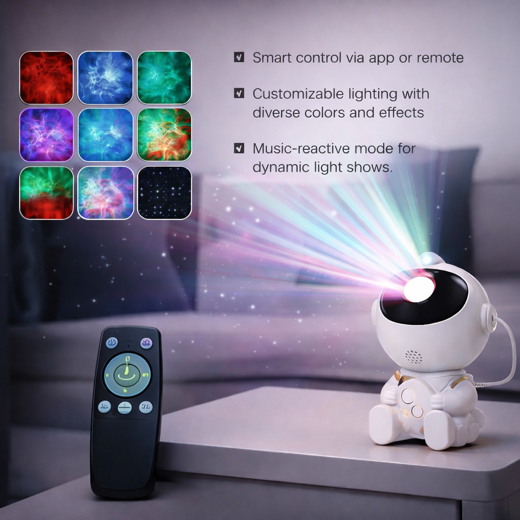 Astronaut Galaxy Projector
